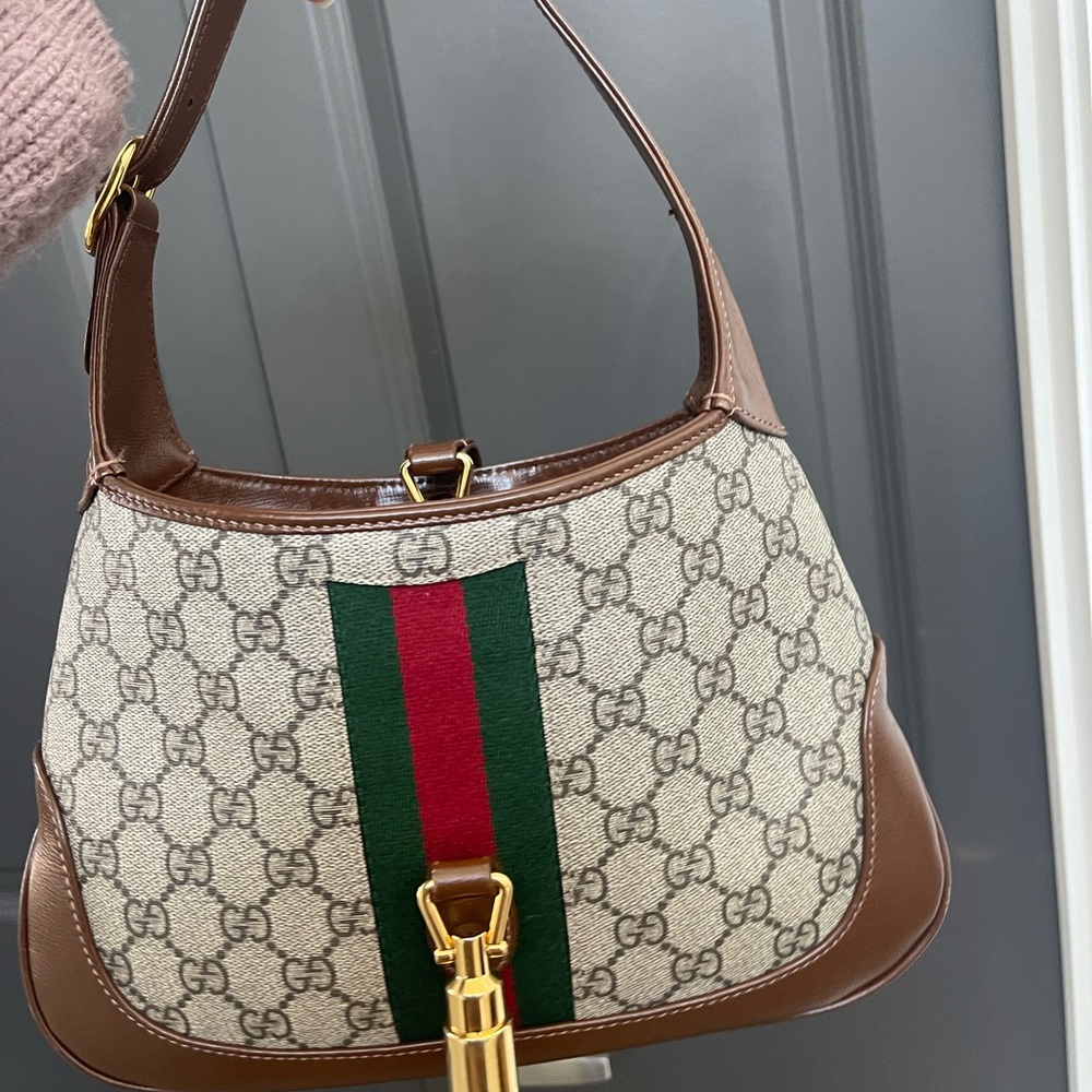 Jackie 1961 Gucci handbag bought Atlanta Phipps Mall at the Gucci store
